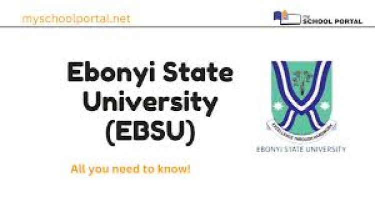 EBSU 2025/2026 Post-UTME Application Closing Soon – Don’t Miss Out!