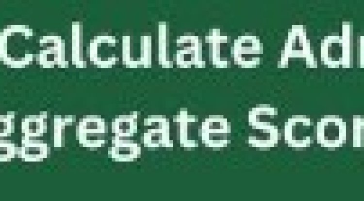 Low Aggregate Score: The Silent Admission Killer