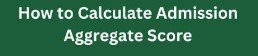 Low Aggregate Score: The Silent Admission Killer