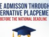 Secure Admission Through EBSU Alternative Placement Before the National Deadline