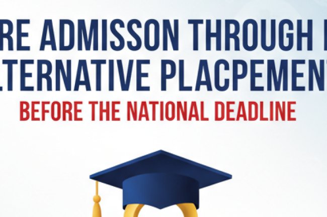 Secure Admission Through EBSU Alternative Placement Before the National Deadline