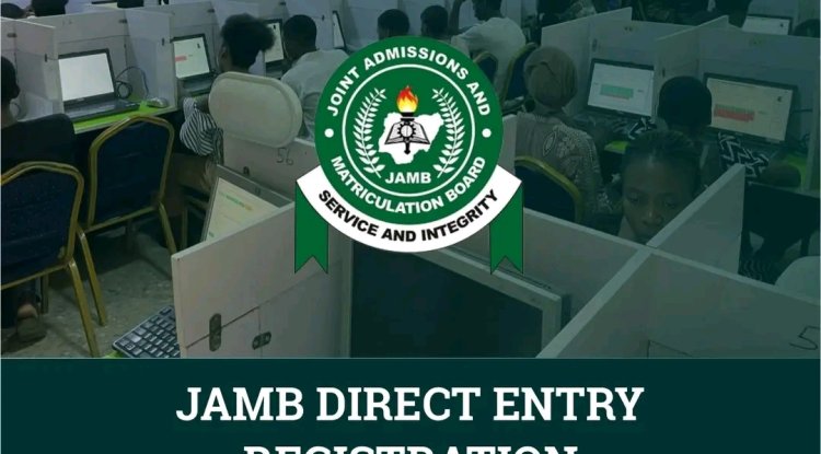 JAMB 2026 Direct Entry Registration Begins March 2 – See Full Details
